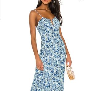 Bon Voyage Midi Dress in Blue Combo

Free People